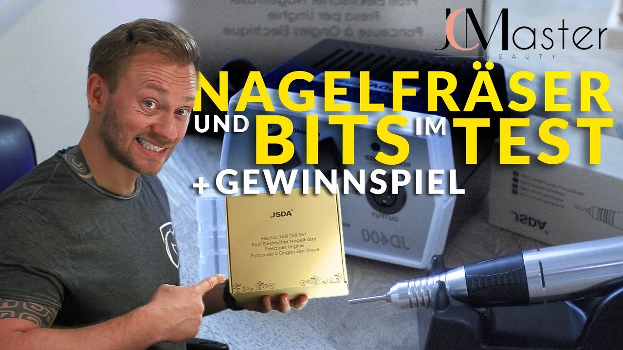 Nagelfräser und Keramik-Bits im Test - JD400 von JC Master + Gewinnspiel