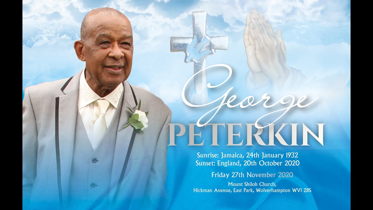 Elder George Peterkin Homegoing Service