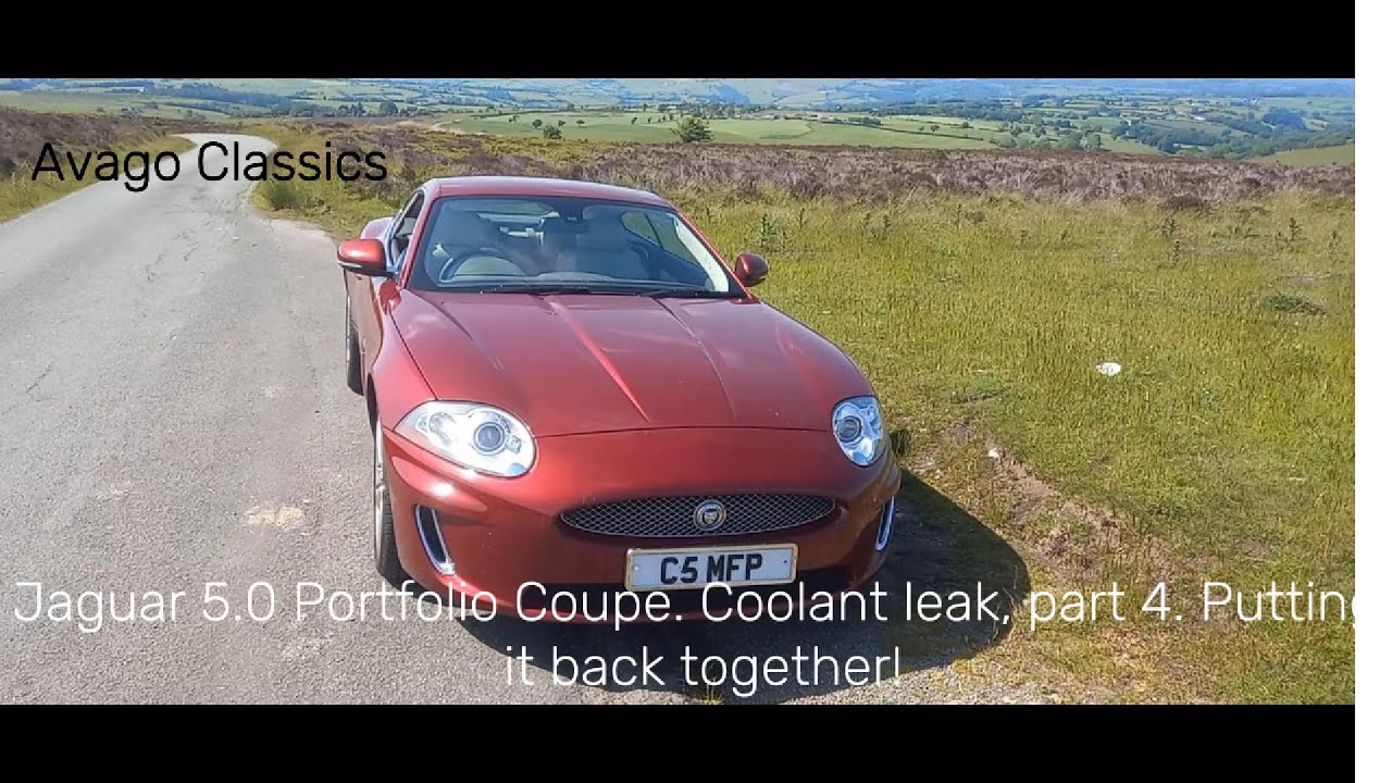 Jaguar XK 5.0 Portfolio Coupe. Coolant Leak Part 4. Putting it back together!