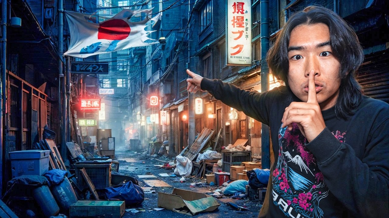 Japan ERASED This Town From History - Exploring the SECRET SLUMS of Tokyo 🇯🇵