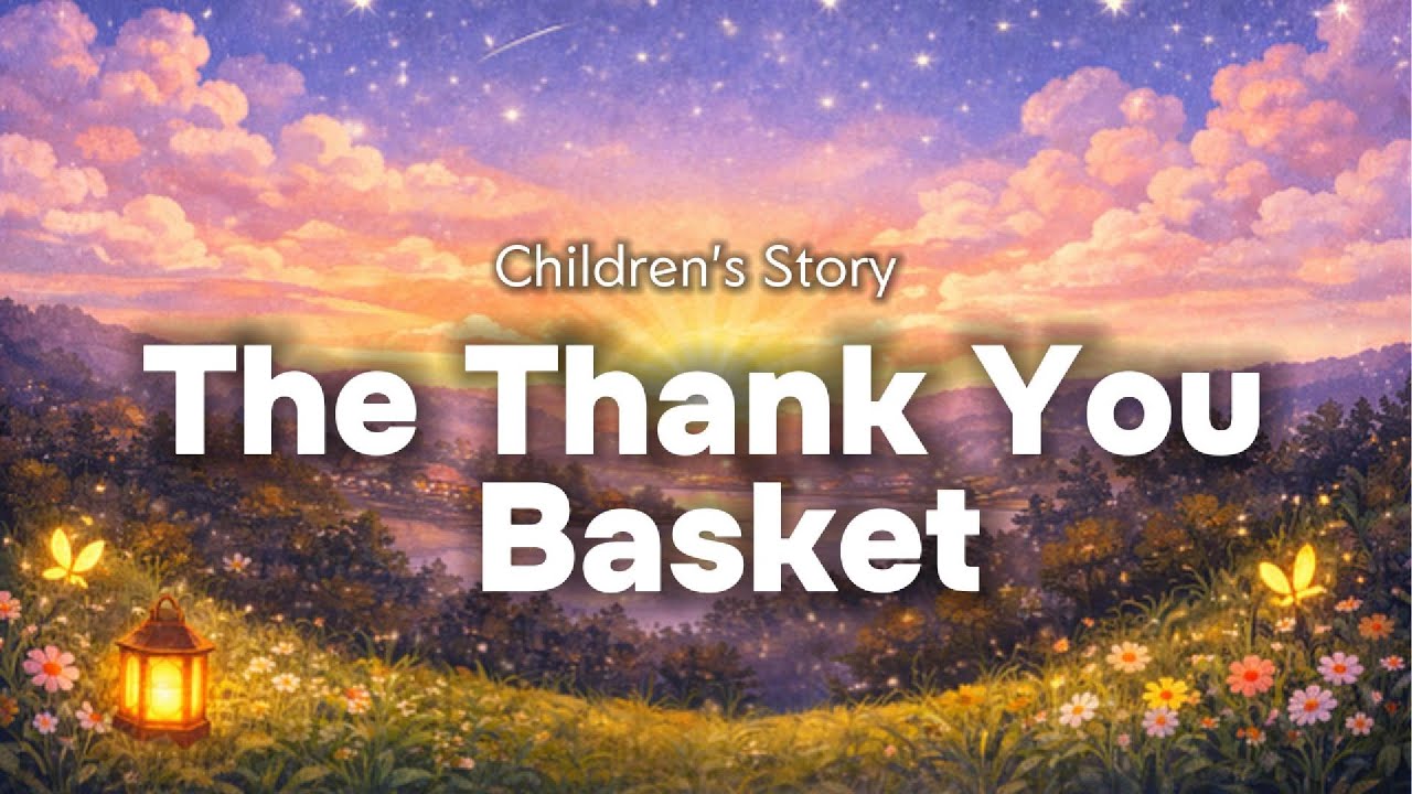 The Thank You Basket: A Bedtime Story for Kids About Gratitude and Kindness | Be Grateful, Be Kind