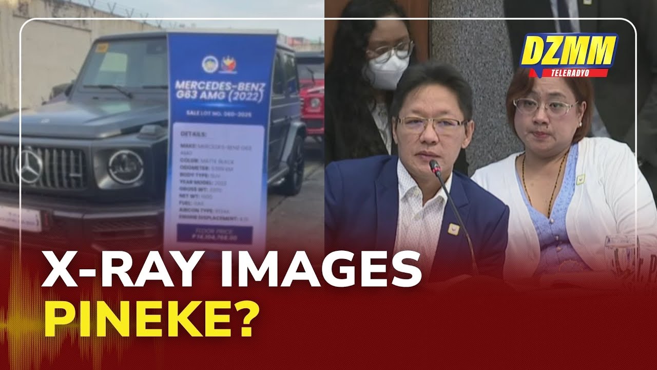Discaya cars' x-ray images fake: BOC | Radyo Patrol Balita (13 November 2025)