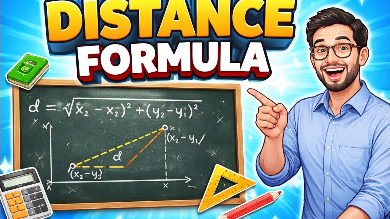 Distance Between Two Points Explained | Coordinate Geometry Basics
