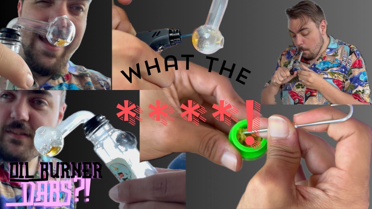 TAKING DABS OUT OF A F*****G OIL BURNER?!