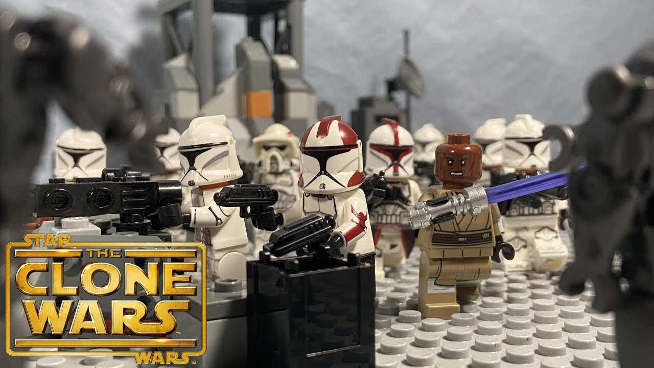 Битва при Рилоте &mdash; Lego Star Wars: Войны клонов (покадровая анимация)