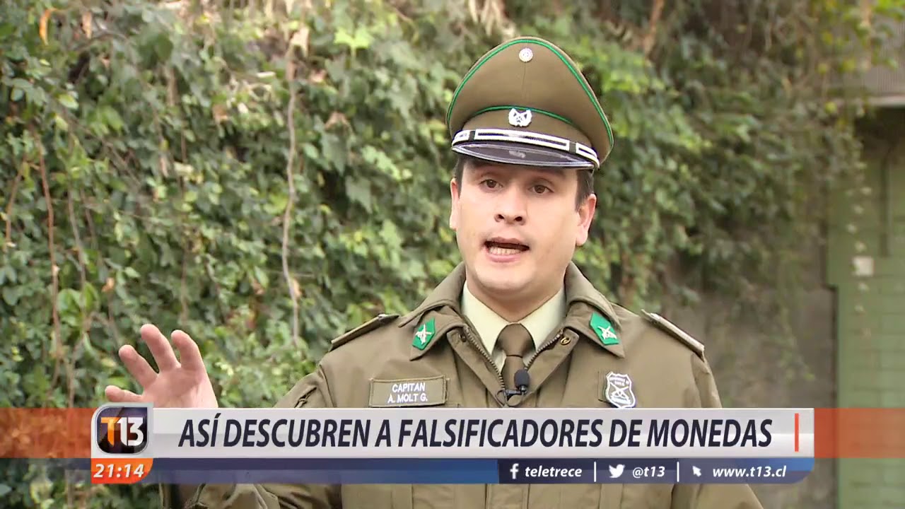 Así descubren a falsificadores de monedas