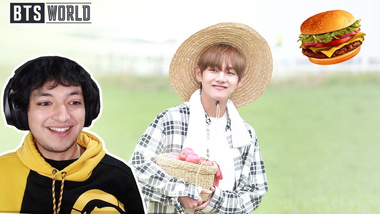 Kim Taehyung the most handsome farmer - BTS World V Storyline Reaction