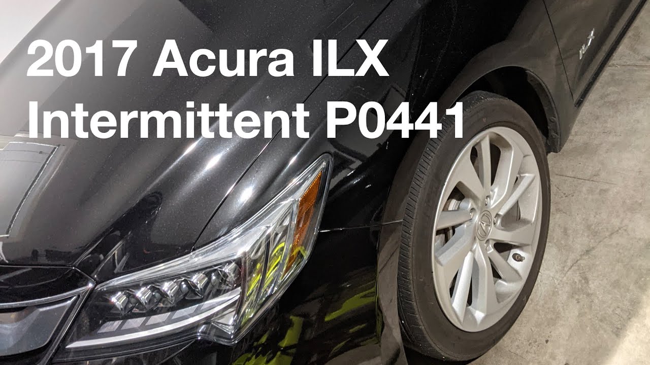 Acura ILX P0441 Emissions Error