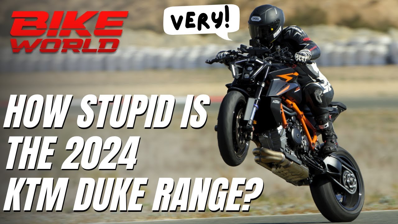 Крис ездит на мотоцикле KTM Duke 2024 года | Идеальность — это скучно!