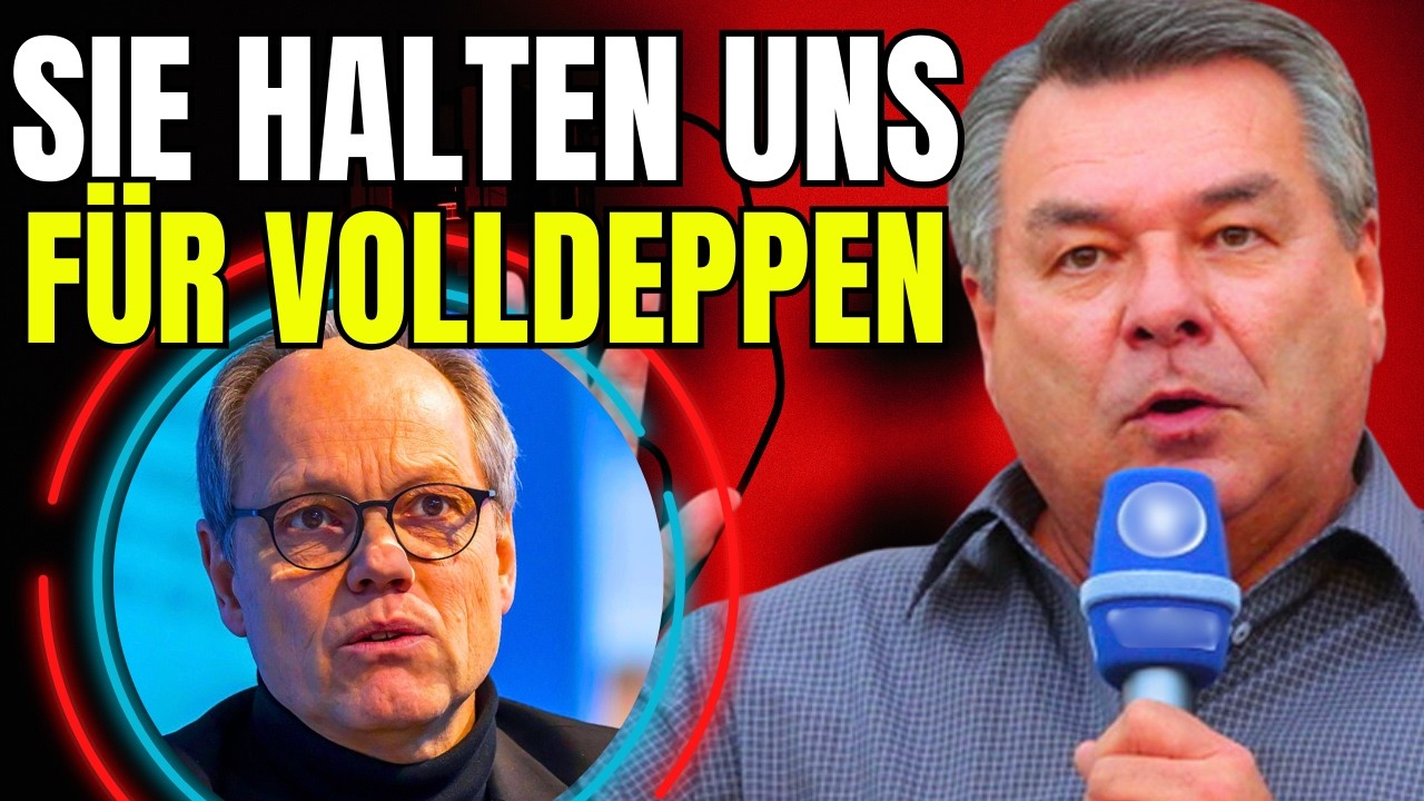 Rechte W&auml;hler sind Hornochsen: Waldemar Hartmann spricht Klartext! ARD und ZDF am Abgrund!