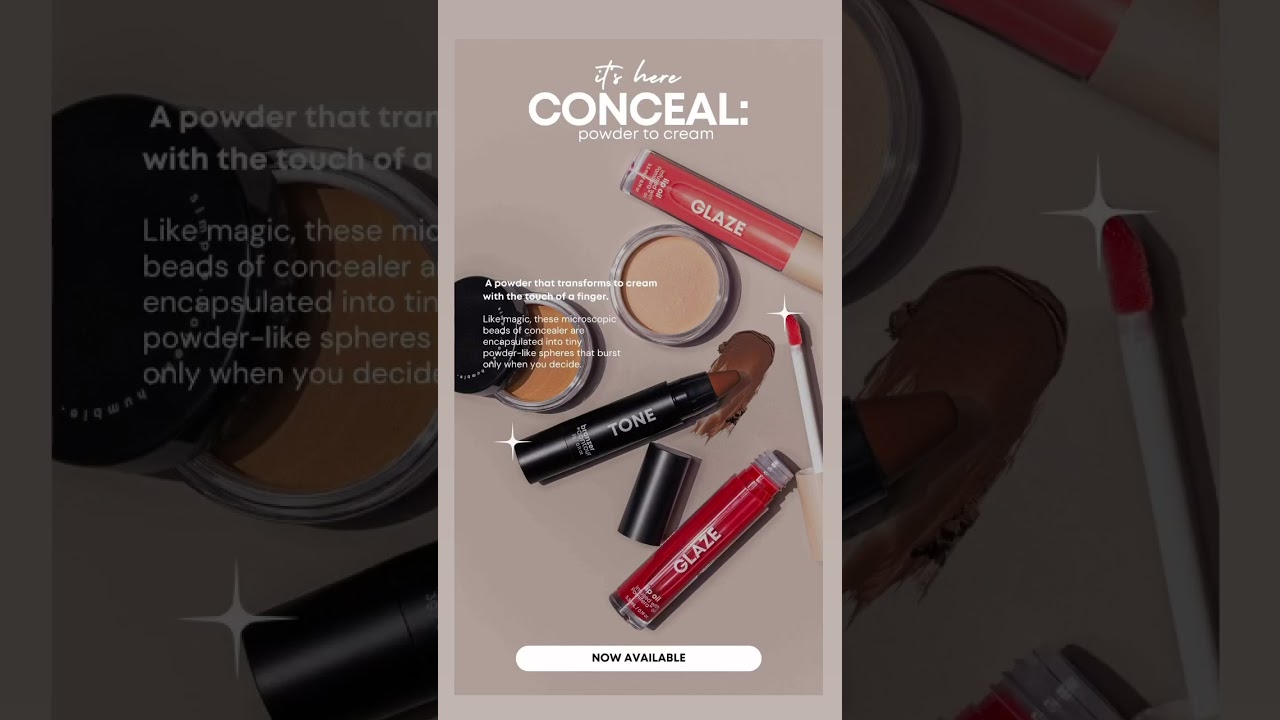 Powder to cream CONCEAL pomifera makeup is here! #organicmakeup