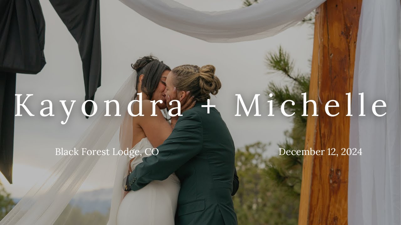 Black Forest Lodge Colorado Highlight Film I Kay & Michelle