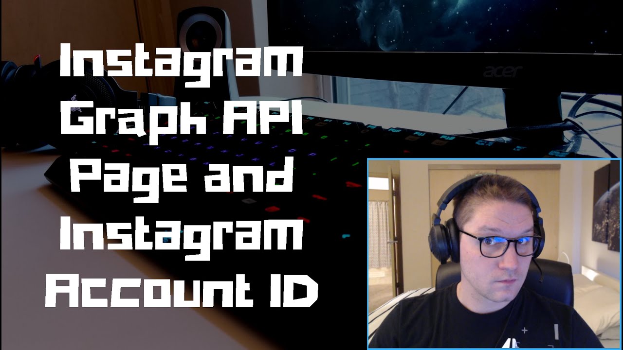 Страница API Instagram Graph и идентификатор аккаунта Instagram
