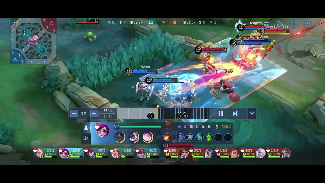 Hampir kalah, Tapi masih bisa epic comeback..!! 😱😱 Nana build up mlbb gameplay Indonesia 