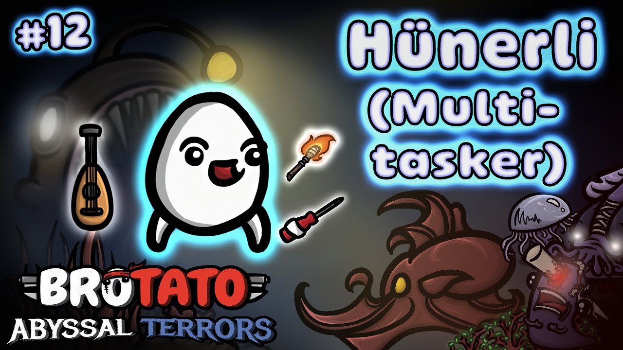 Brotato Abis #12 – Hünerli: Kabiliyet Gösterisi | Tehlike 5 – Abyssal Terrors | Türkçe | 4K | HDR