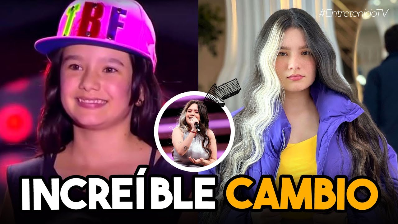 EL INCREÍBLE CAMBIO DE TATIANA LA BABY FLOW DESPUÉS DE LA VOZ KIDS, CANTÓ EN LA DESCARGA DE CARACOL.