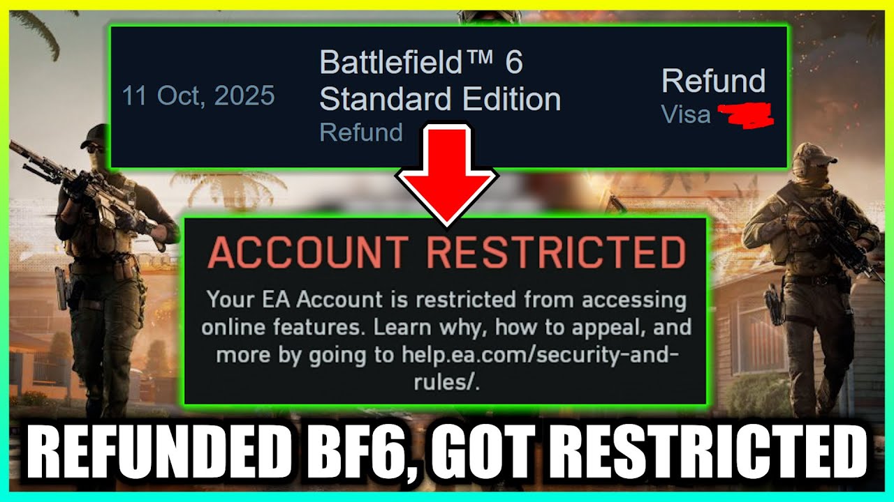 Refunded BF6, Got Restricted Access on REDSEC