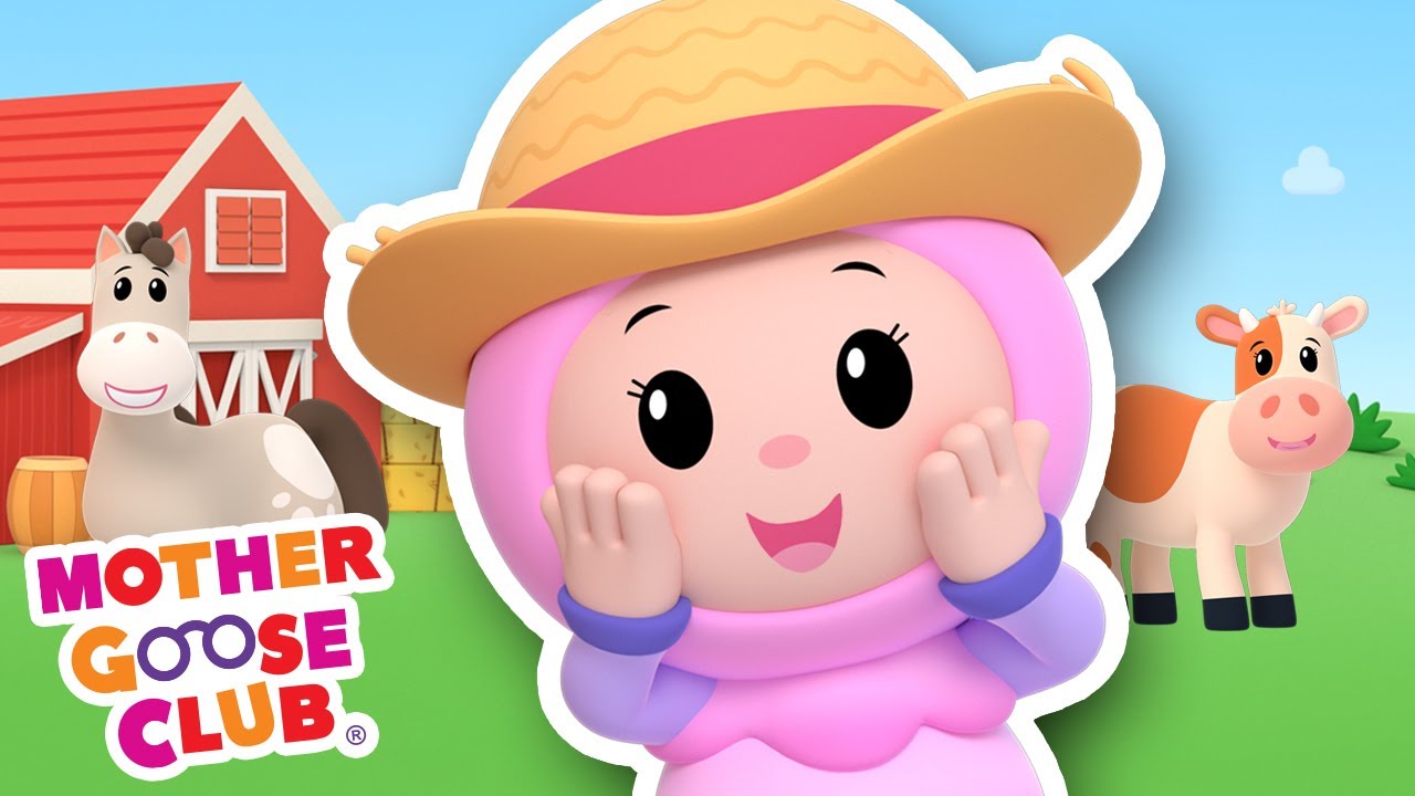 Old MacDonald Had a Farm | Mother Goose Club Cartoons #NurseryRhymes