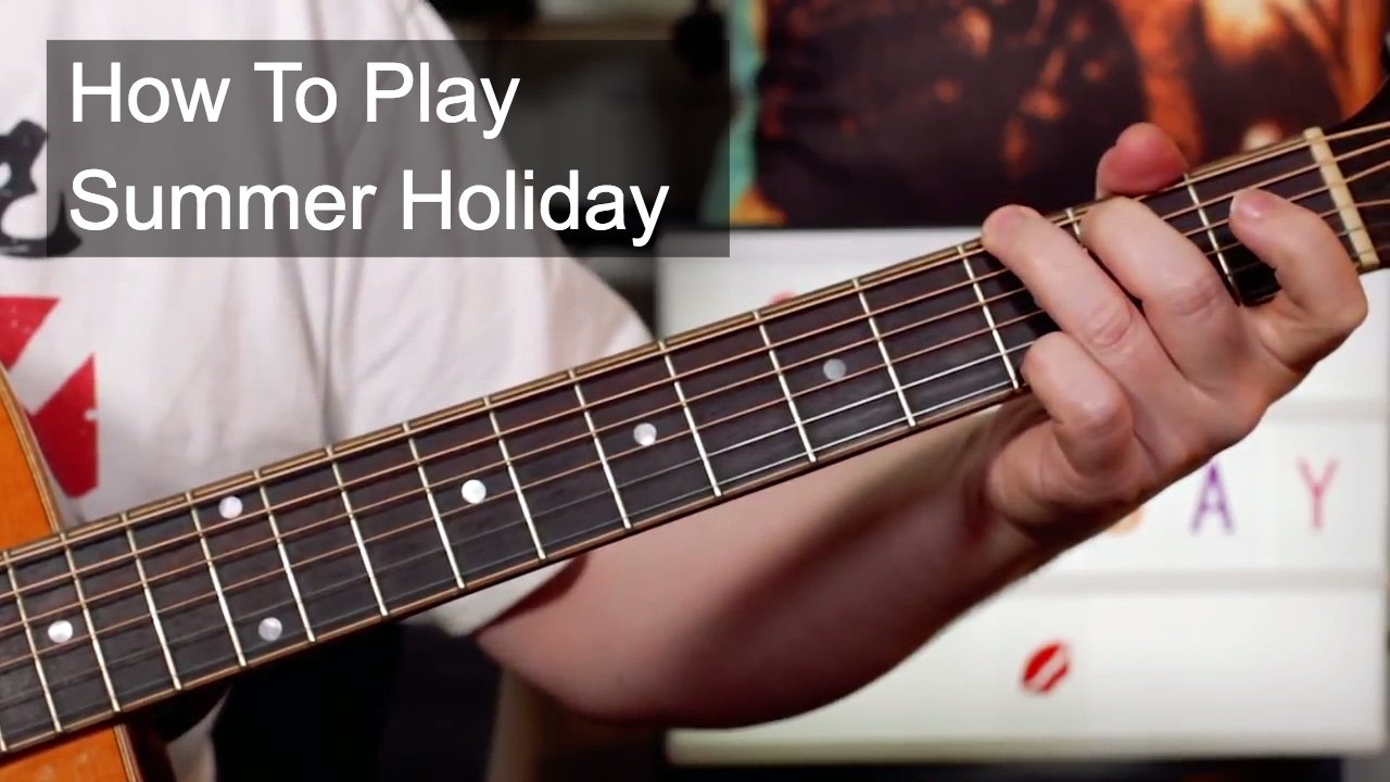 'Summer Holiday' Cliff Richard & The Shadows Easy Guitar Lesson