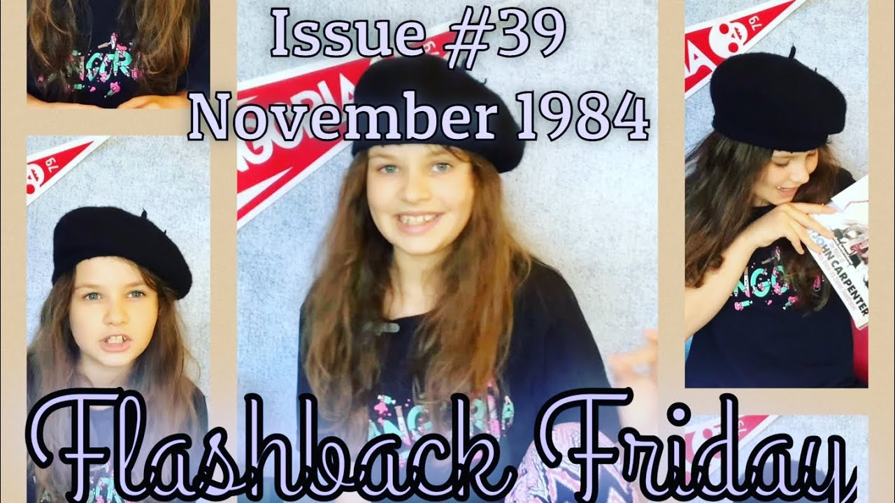 FlashBack Friday @FANGORIA  Magazine Issue #39 Nov 1984 DREAMSCAPE, GREMLINS, MYSTERY BAGS UNBOXING