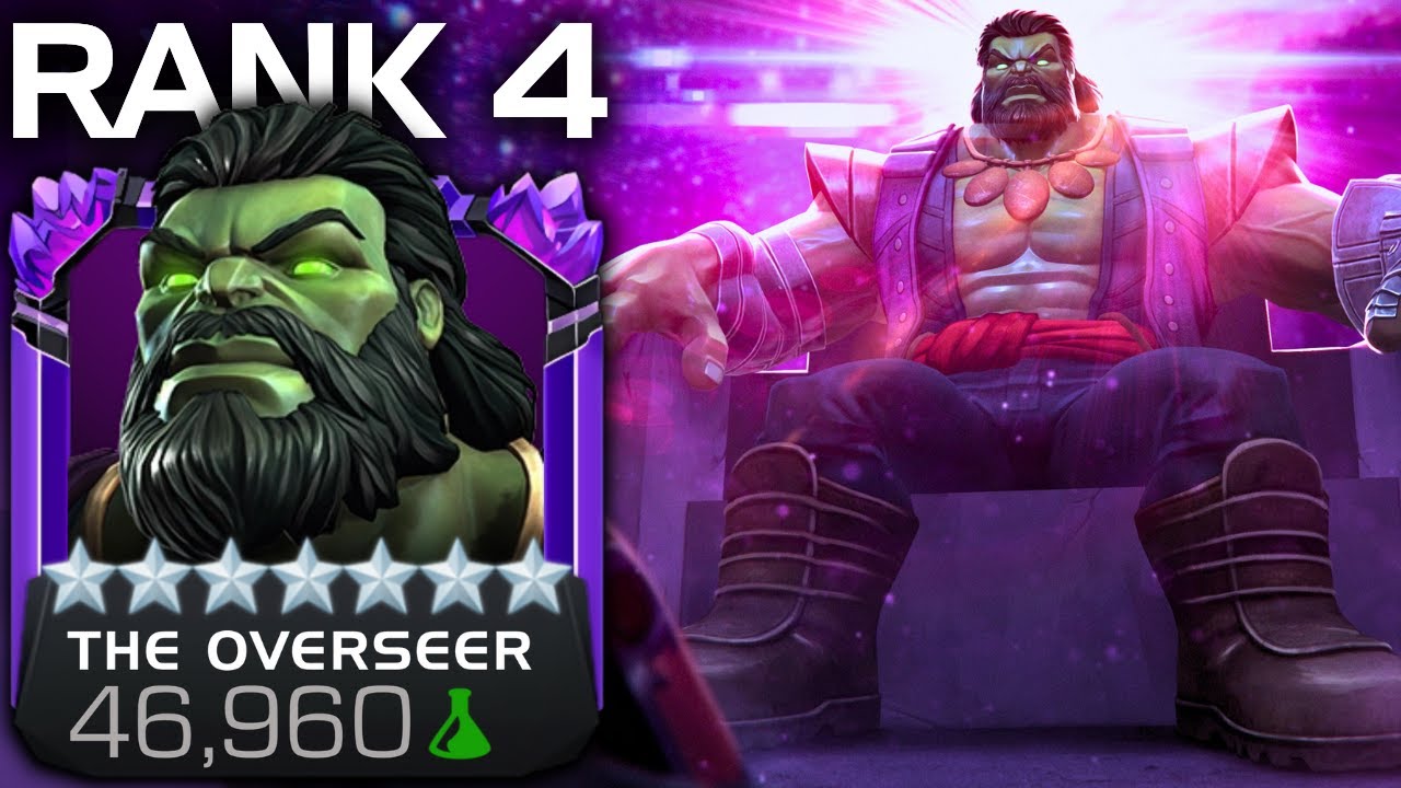 WORLD'S FIRST RANK 4 OVERSEER - 7-Star R4 Gameplay - BGs Sized Fights, War, Necropolis!!!