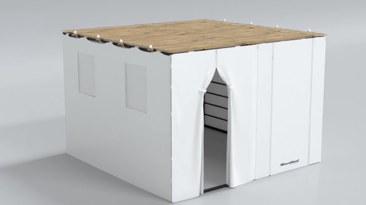 How to Build 2024 Mitzvahland Adjustable Sukkah