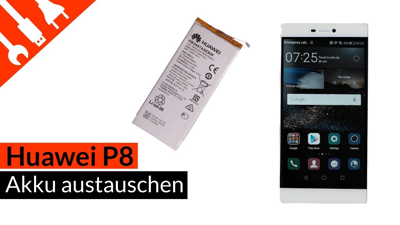 P8 Akku austauschen | Huawei p8 Akku einfach und günstig selbst wechseln
