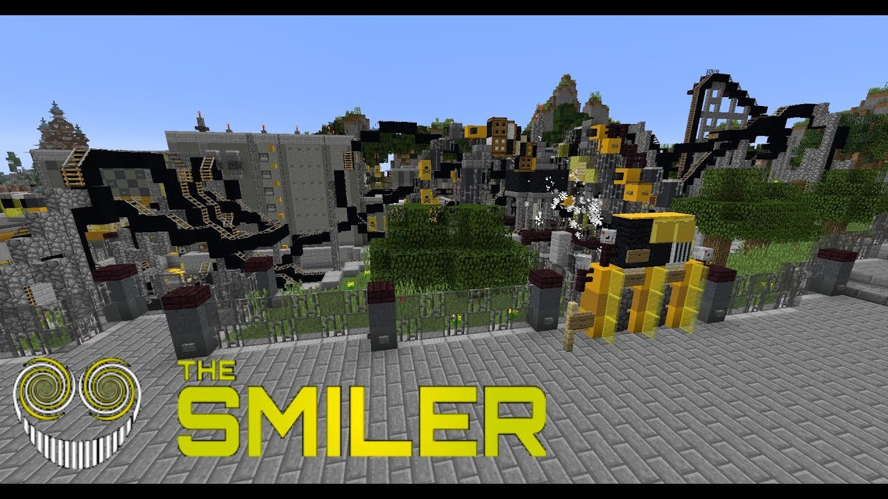 Alton Tower's Smiler RollerCoaster