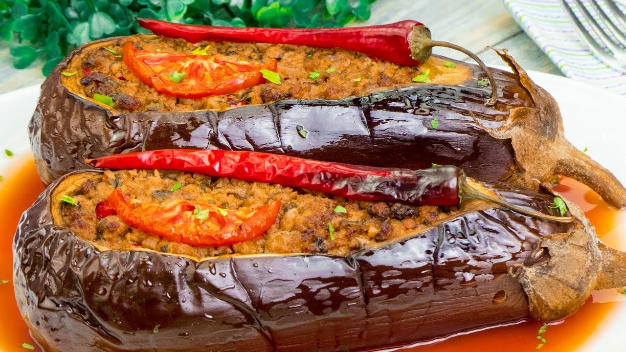 Aubergines farcies au four – un plat savoureux au goût spécial de la cuisine turque ! | Savoureux.TV