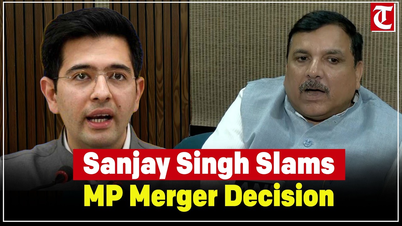 AAP row deepens: Sanjay Singh reacts to MP merger; Kejriwal refuses court appearance
