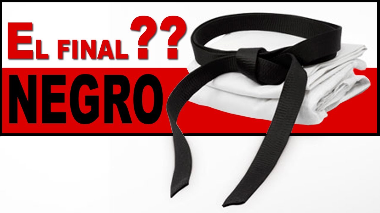 🥋🥇 Qu&eacute; significado tiene el CINTUR&Oacute;N NEGRO 🏆- Aprende Artes Marciales