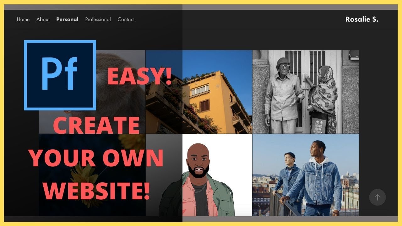 How to Create a Website on Adobe Portfolio (EASY)