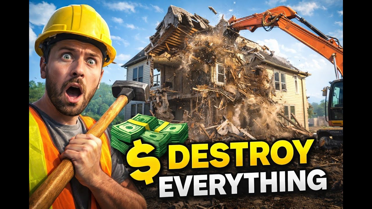 Destroying the Entire House for Profit 🔨 | Deconstruction Simulator