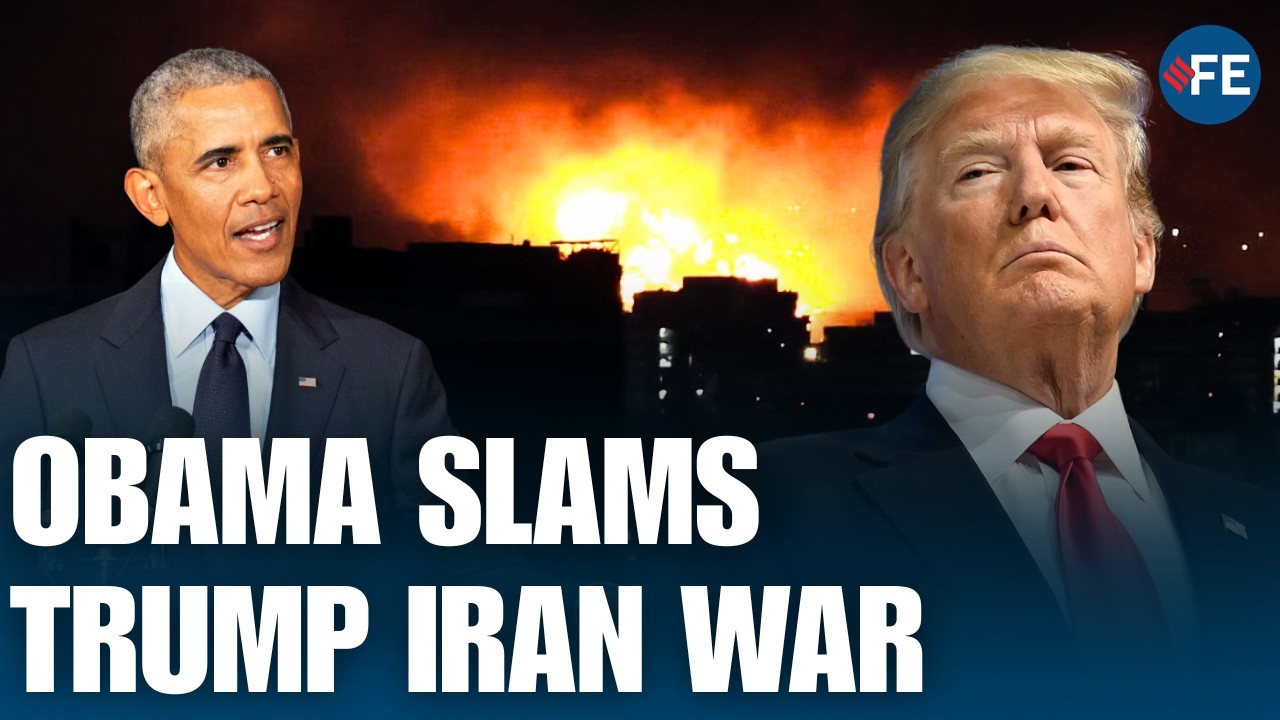 Obama BLASTS Trump’s Iran War: “Greed & Bigotry Everywhere!” | US News