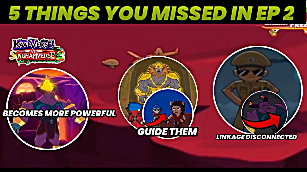 5 Things You Missed In Kaalverse VS Singhamverse 3 | Episode 2