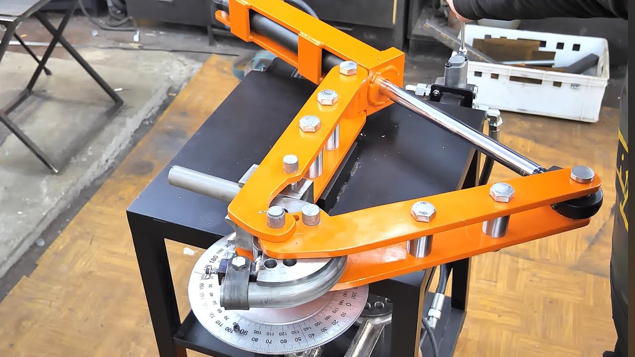 I Built a Hydraulic Tube Bender, and It Works