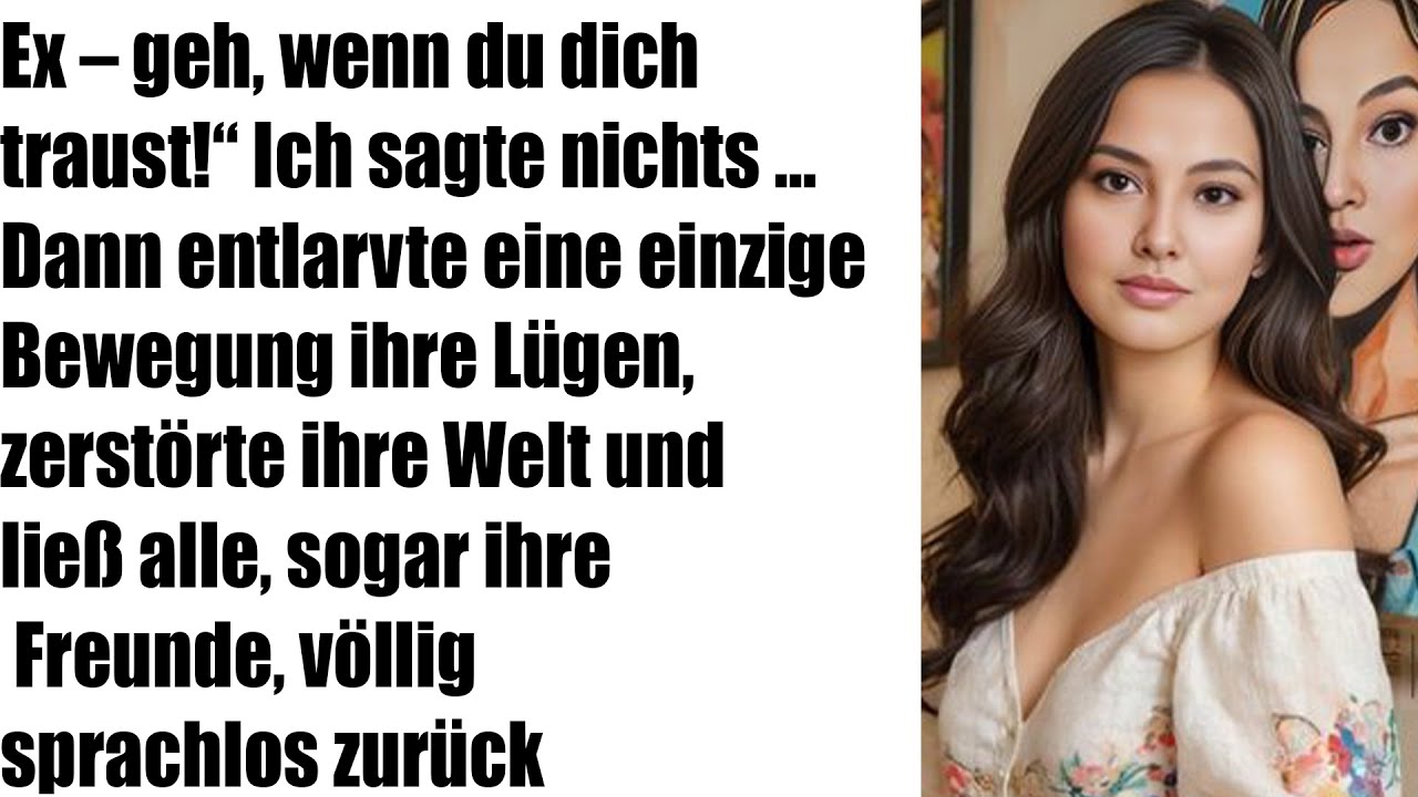 Auf der Party verspottet: „Für meinen Ex – geh, wenn du dich traust!“ Ich schwieg…