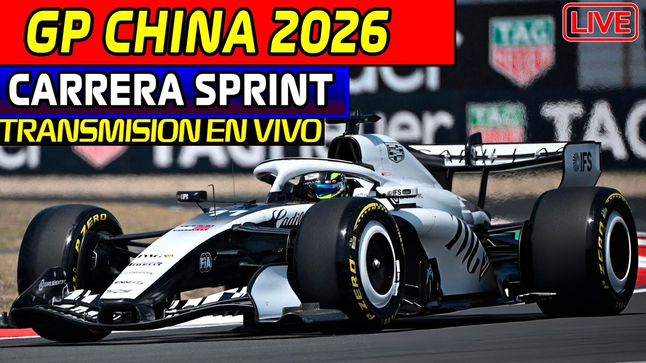 🔴GP CHINA 2026 (CARRERA SPRINT)!! REACCIONANDO en VIVO! CHECO y BOTTAS CADILLAC F1 2026 CARRERA