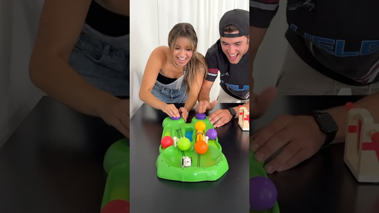 Board Game Relay Battle! Girls vs Boys