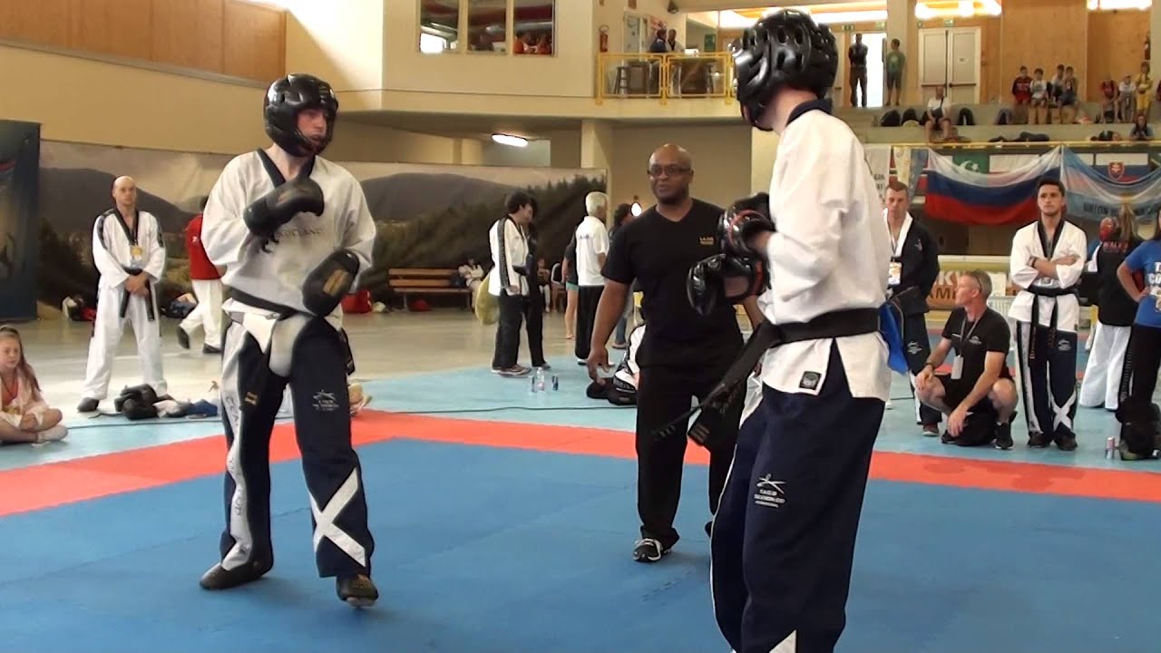 2015 World Taekwondo Championships Greg Dunlop vs James Reed