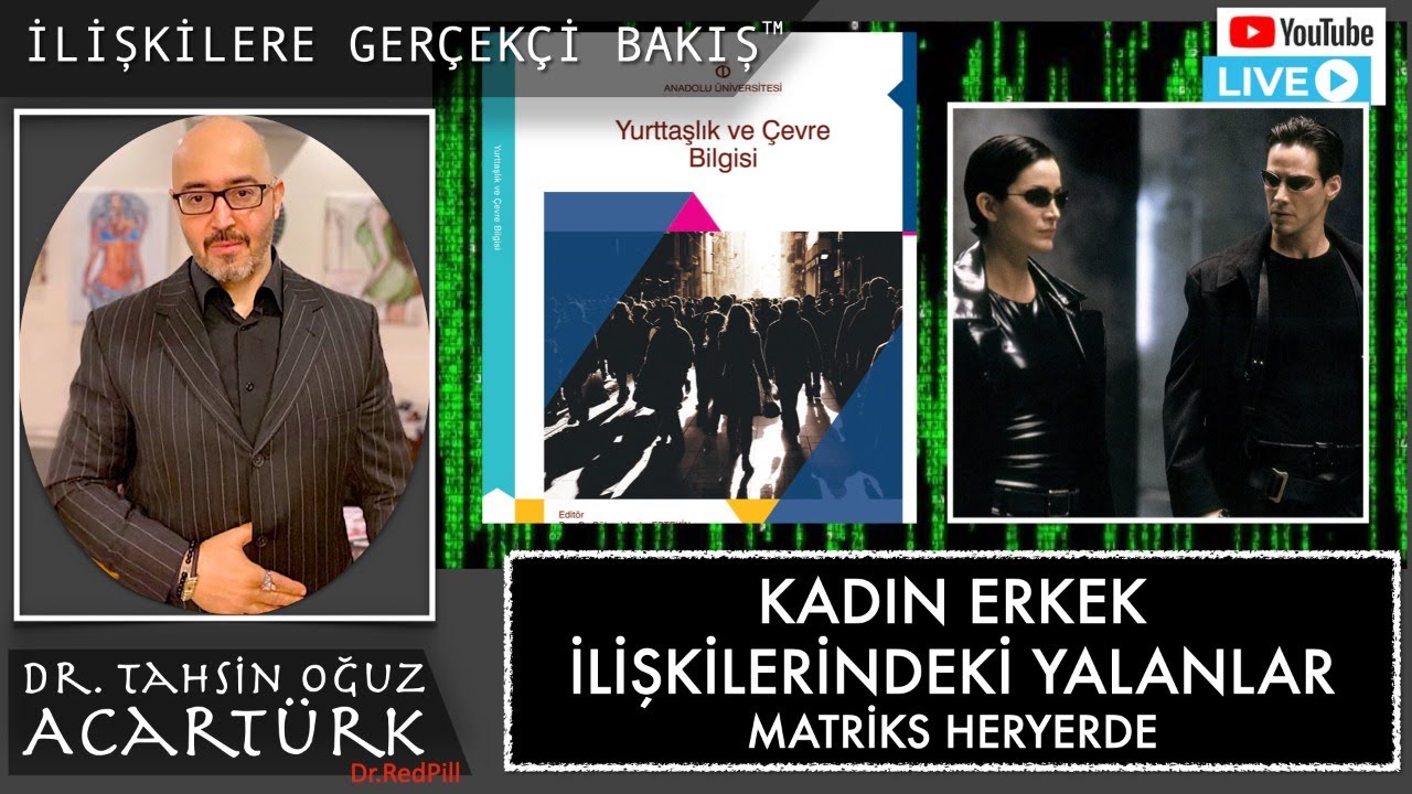 CANLI YAYIN 45/ Kadın Erkek İlişkilerindeki Yalanlar - Matriks Her Yerde (L045) | Dr.TOA