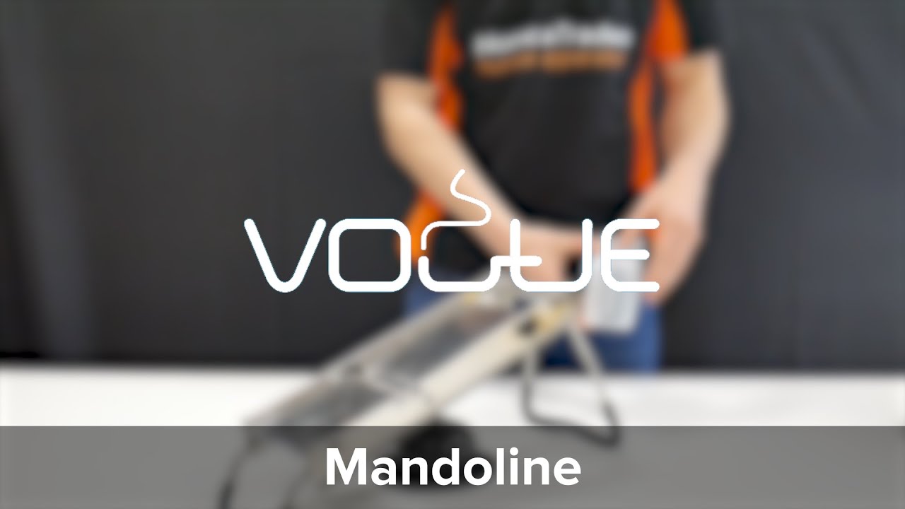 Professionele Vogue Mandoline Roestvrij Staal 40x13cm | HorecaTraders