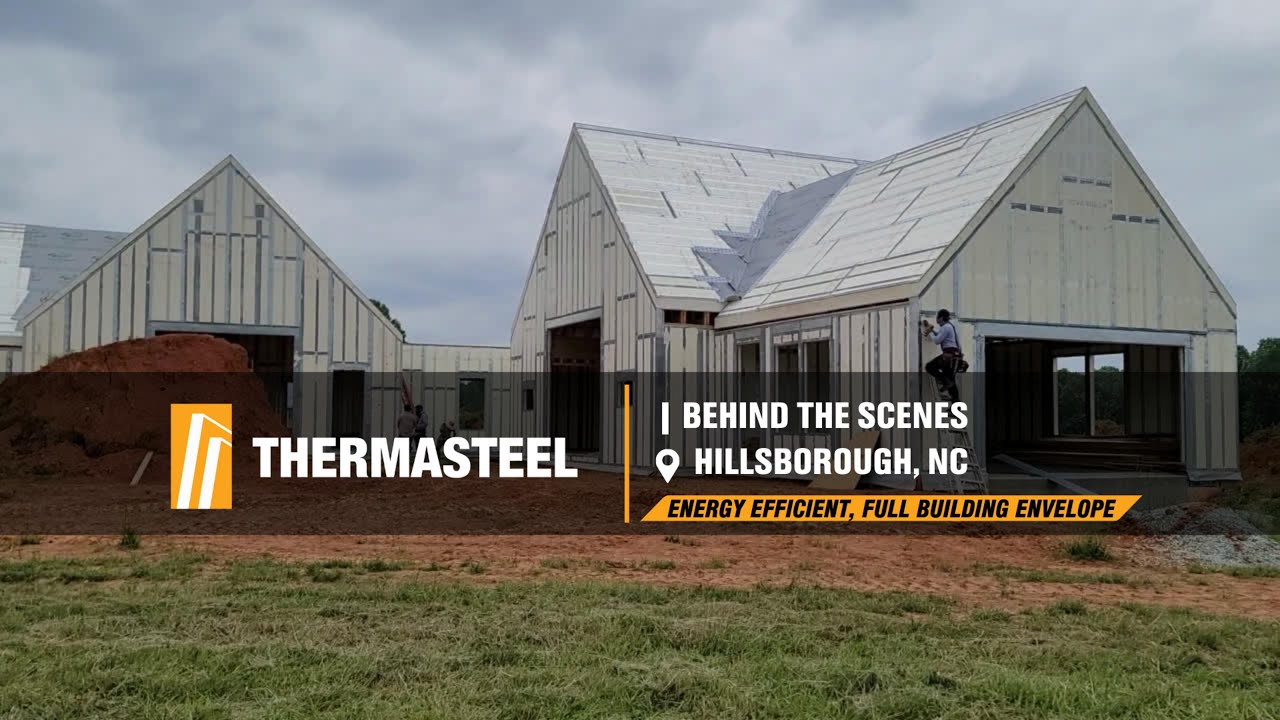 Energy Efficient, Full Building Envelope with Steel Framed Structural Insulated Panels