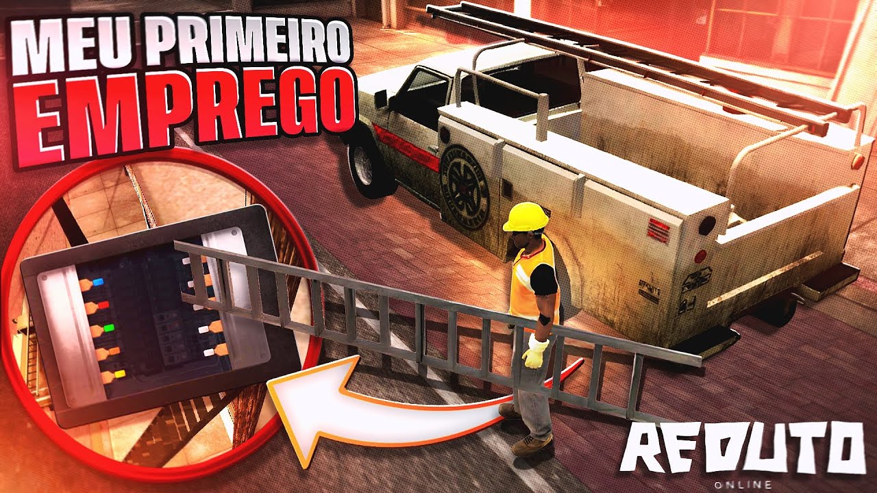 REDUTO ONLINE: MEU PRIMEIRO EMPREGO NO SERVIDOR - COMEÇANDO DO ZERO | SAMP reduto online BETA 2!!