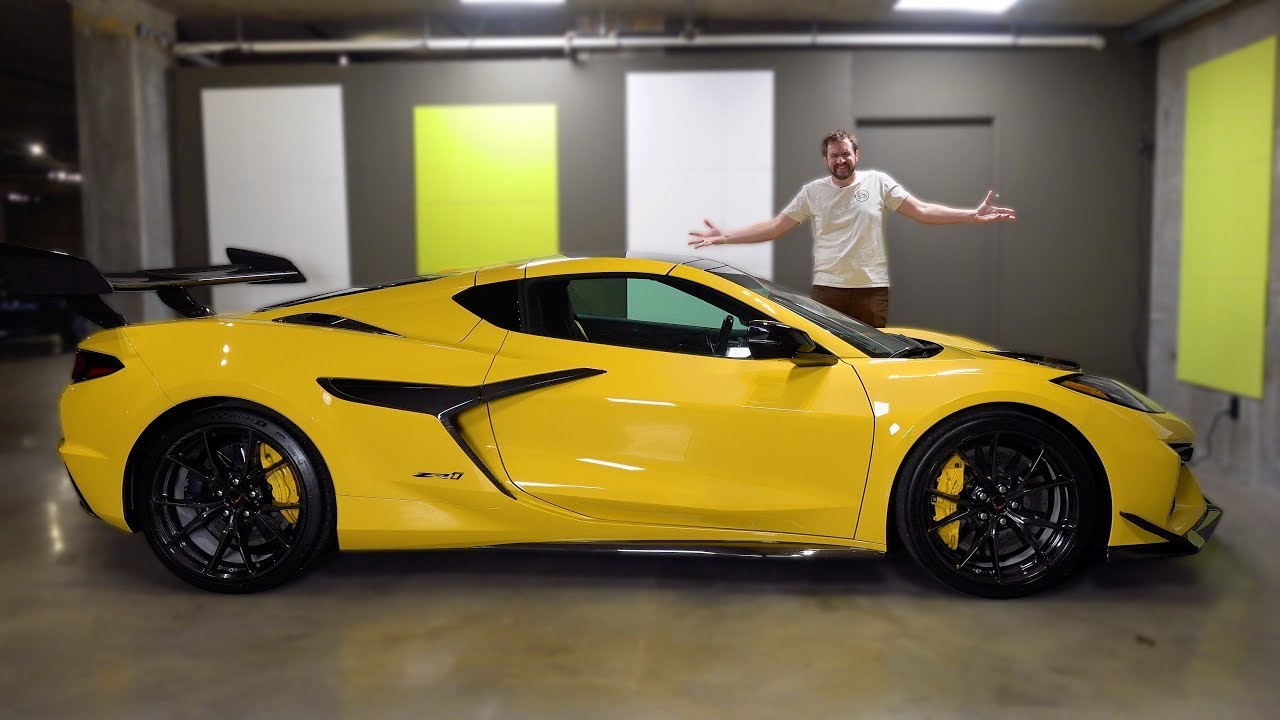 Полный обзор Chevy Corvette C8 ZR1 2025 года: Монстр с более чем 1000 лс!