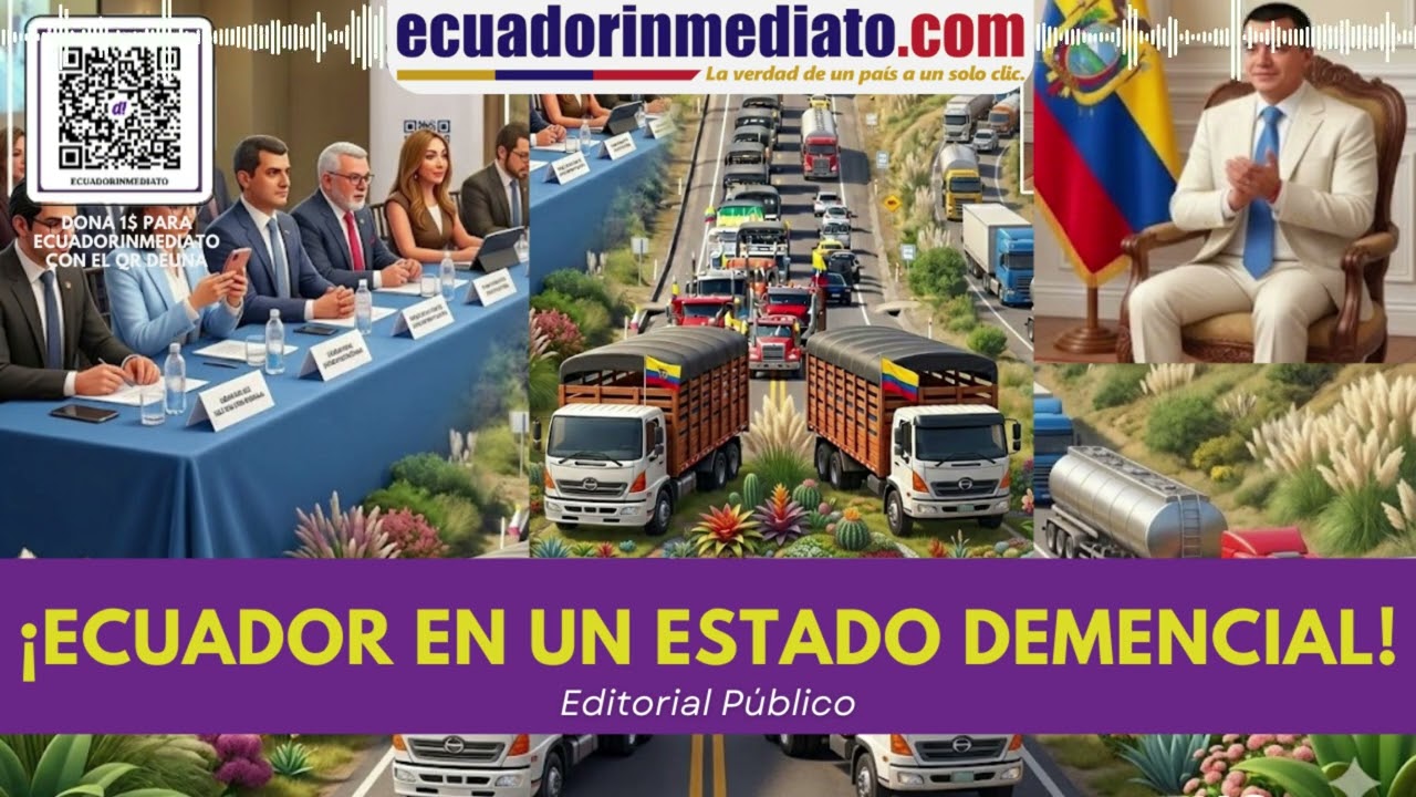 ¡ECUADOR EN UN ESTADO DEMENCIAL!