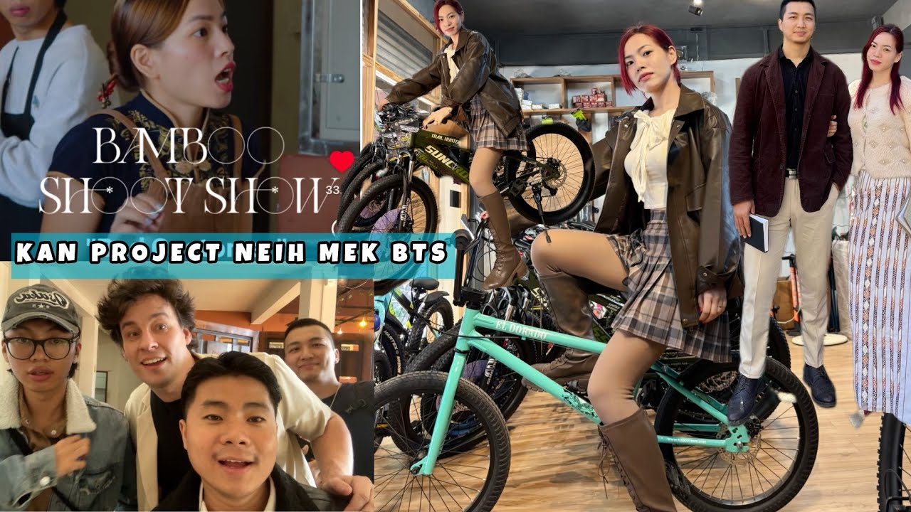 OUR COMEDY SHOW BEHIND THE SCENES+NEW CYCLE /THAR