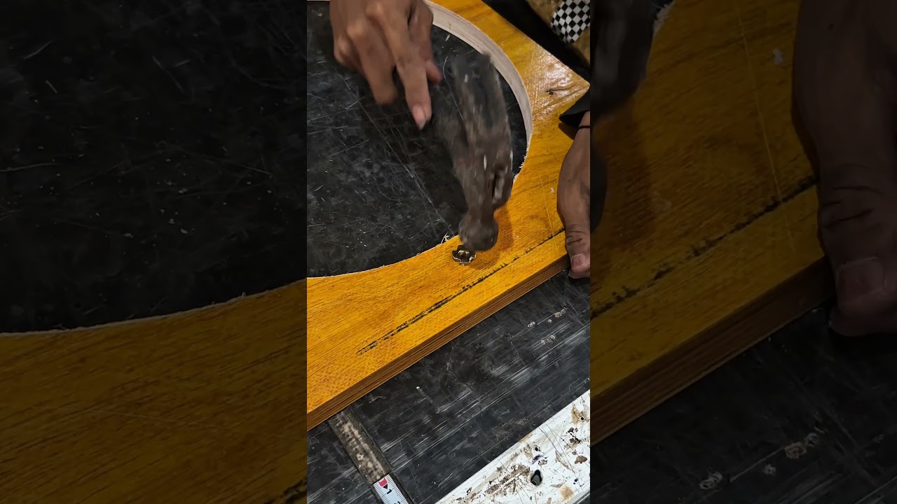 easy way to install speaker t-nut bolts 