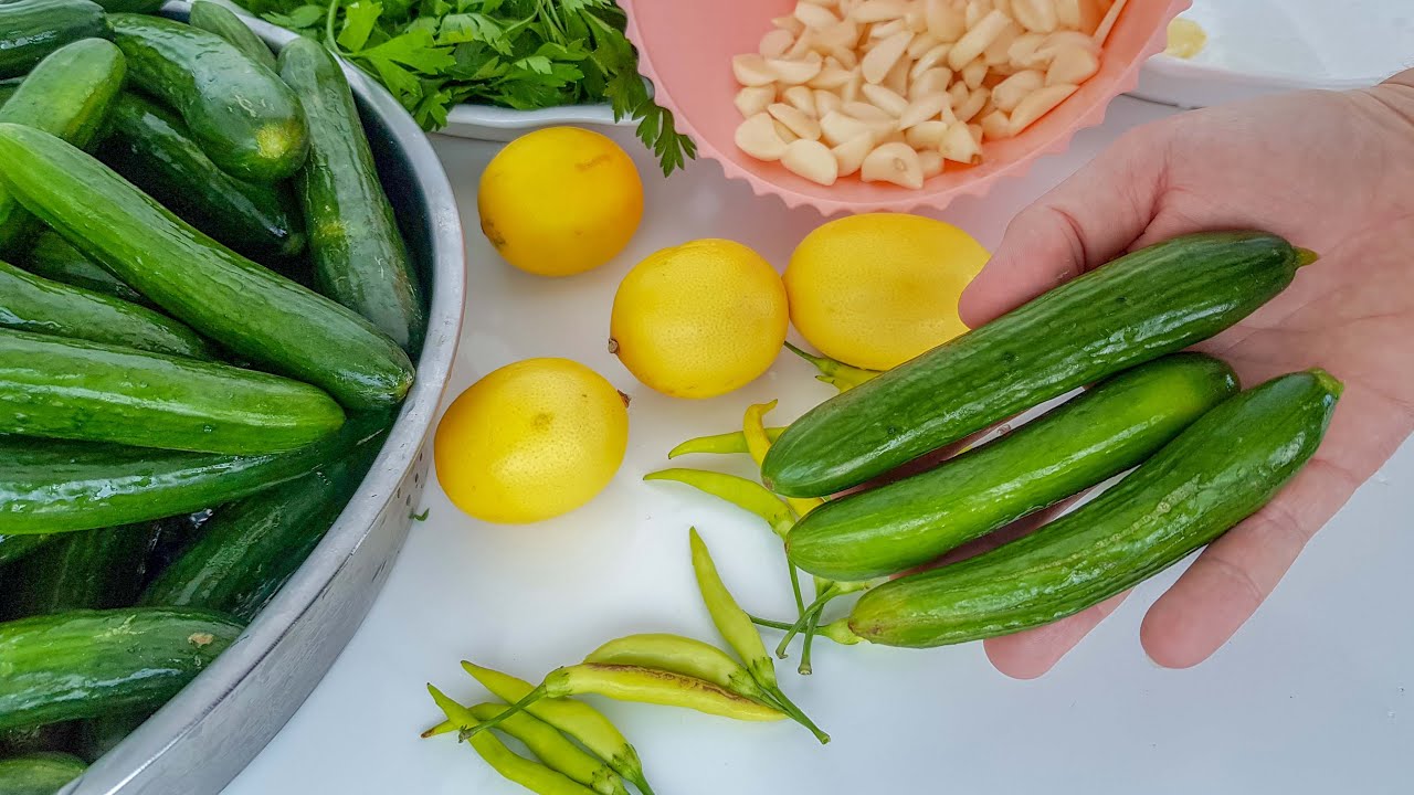 ÇITIRLIĞIYLA MEŞHUR ÇUBUK TURŞUSU NASIL YAPILIR💯ÇITIR ÇITIR Turşu Yapmanın Sırları 👌👌