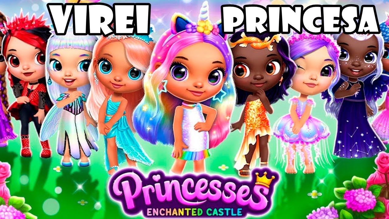 Me Transformei Em LINDAS PRINCESAS No PRINCESSES